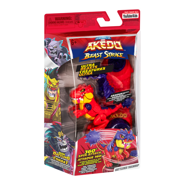 Akedo Beast Strike - Figurine Ultra BattleRex Tailwhip