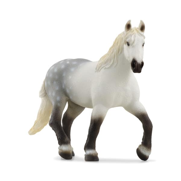 Figurine jument percheron 15 cm