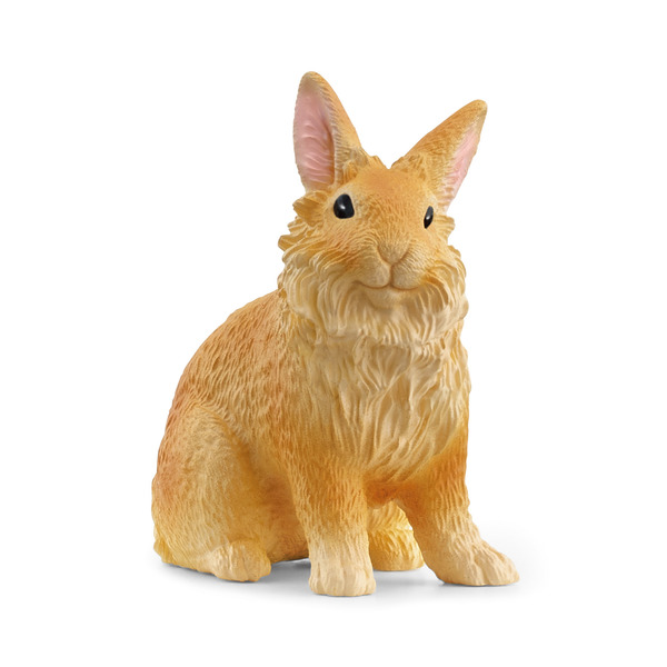 Figurine lapin tête de lion 4,2 cm