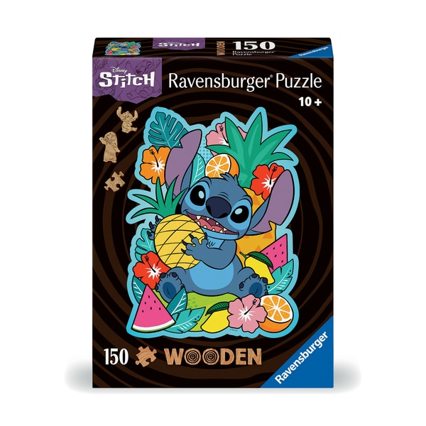 Puzzle en bois 150 pièces forme Stitch 