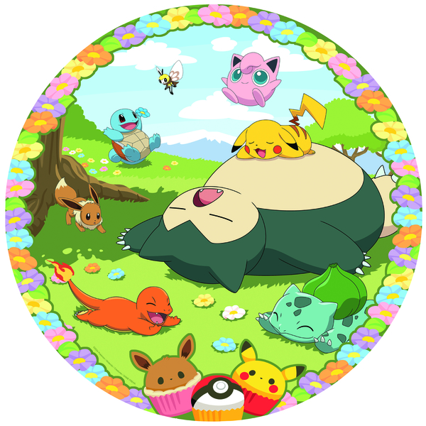 Puzzle rond 500 pièces Pokémon 