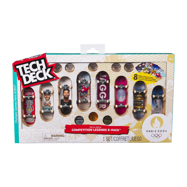 Tech Deck - Coffret Jeux Olympiques Paris 2024 - Finger Skates