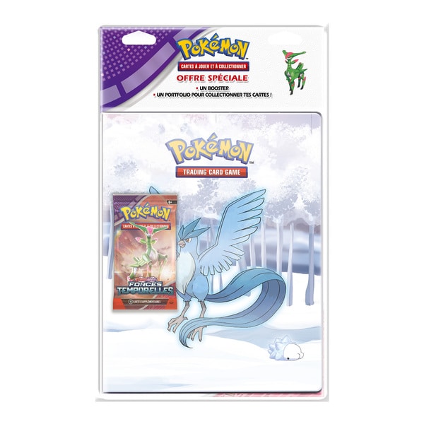 Cahier Pokémon et booster - Forces Temporelles - Écarlate et Violet 5