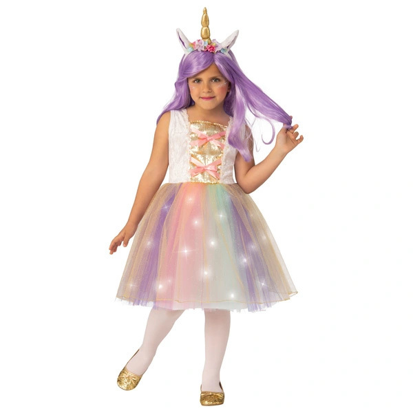 Déguisement licorne lumineuse 5/7 ans