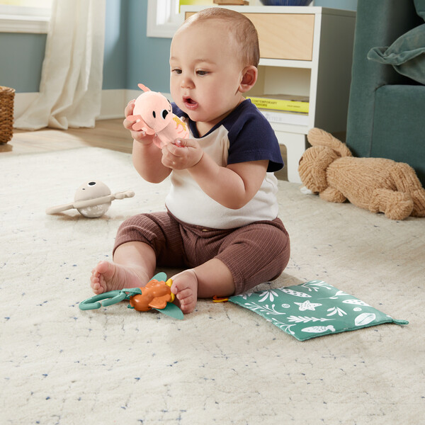 Coffret de 4 jouets d éveil sensoriel - Sensimals