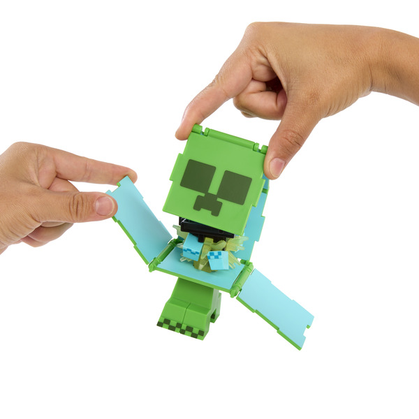 Mini figurine Flippin Figs 9,5 cm - Minecraft