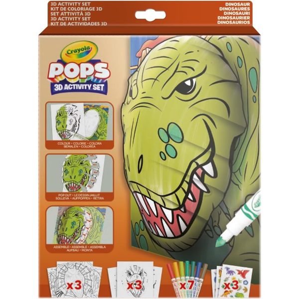 Kit d activité 3D Dinosaures