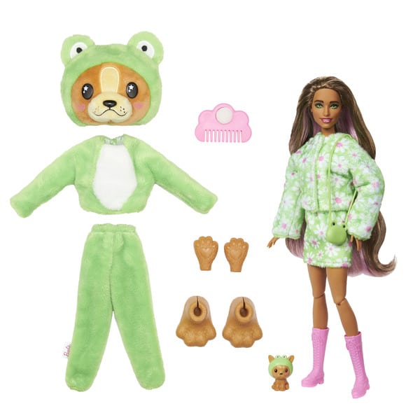 Poupée Barbie Cutie Reveal Chiot Grenouille