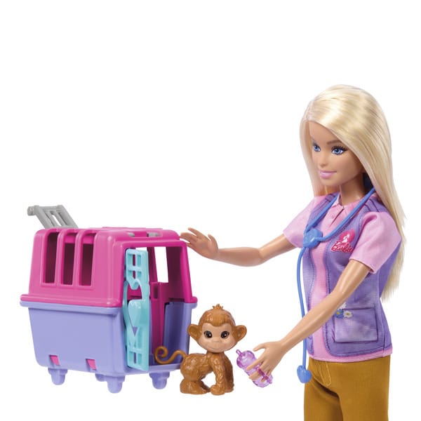 Poupée Barbie Sauveteuse d Animaux