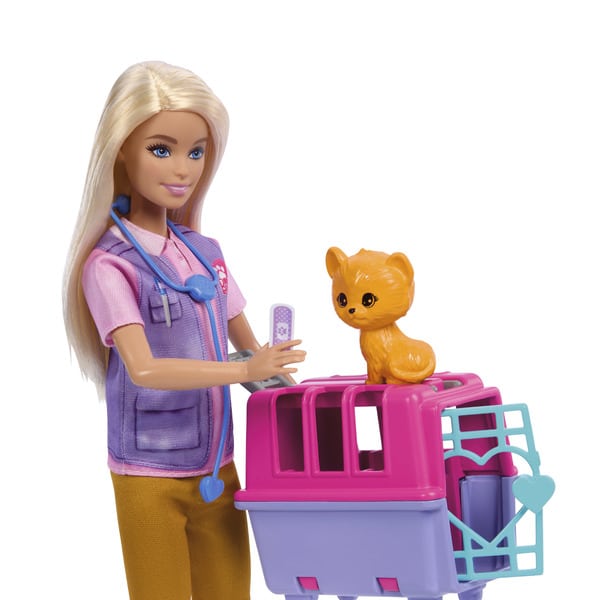 Poupée Barbie Sauveteuse d Animaux