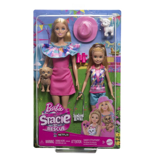 Poupées Barbie et Stacie To The Rescue