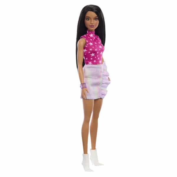 Poupée Barbie Fashionista Top Etoilé - 65 ans Barbie