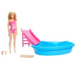 Coffret poupée Barbie et sa piscine