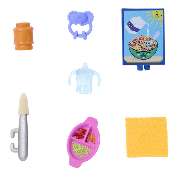 Poupée Barbie Skipper Babysitter - Repas de bébé 