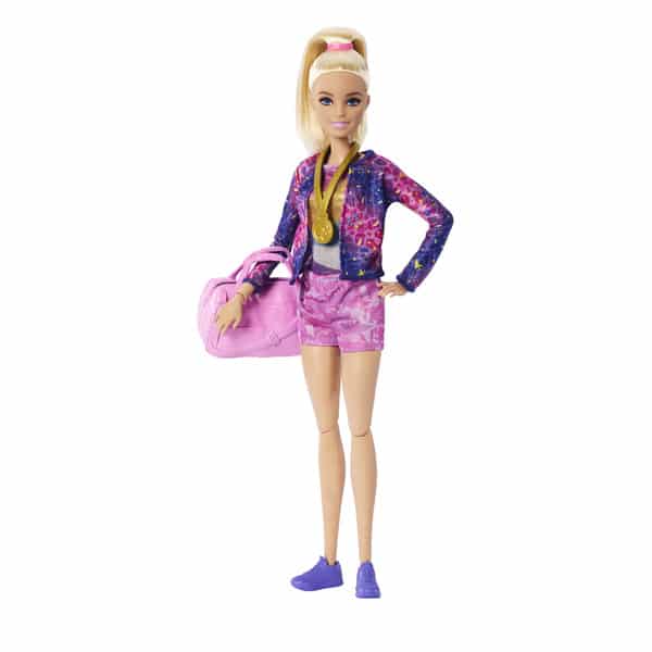 Coffret Poupée Barbie Gymnaste