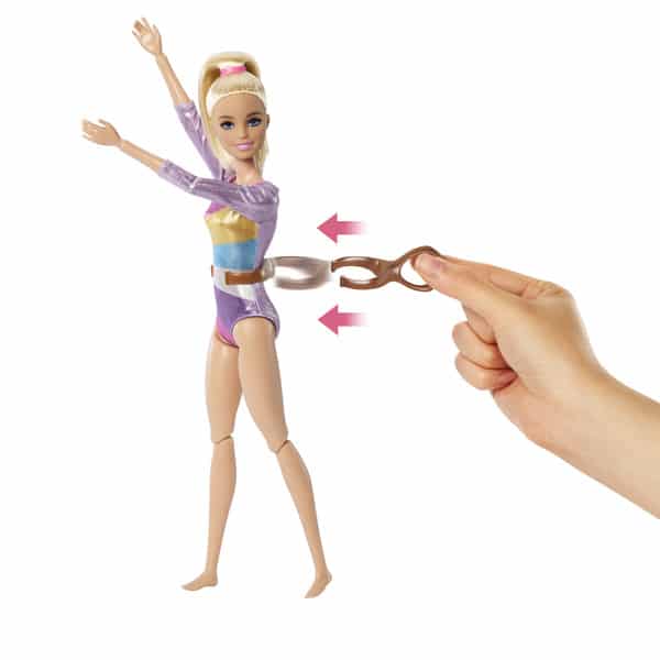 Coffret Poupée Barbie Gymnaste