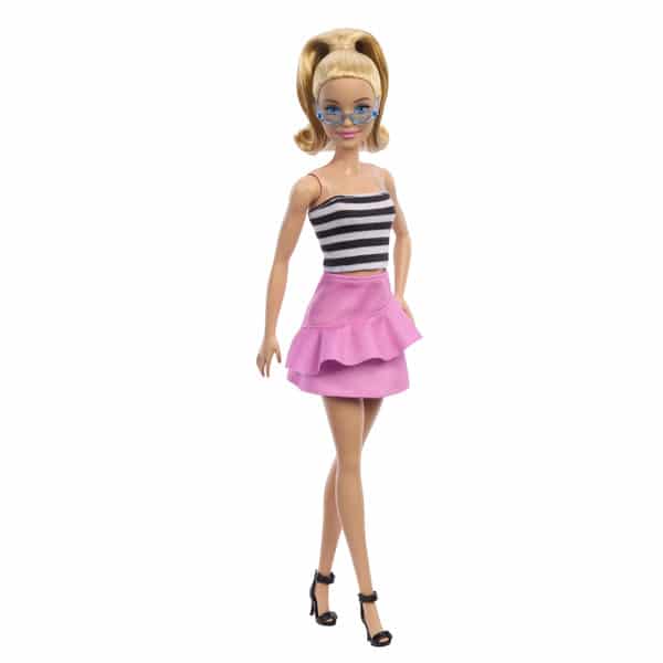 Poupée Barbie Fashionista Top Rayé - 65 ans Barbie