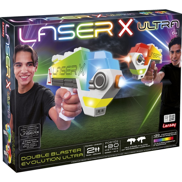 Pistolets Laser X Double Blaster Evolution Ultra