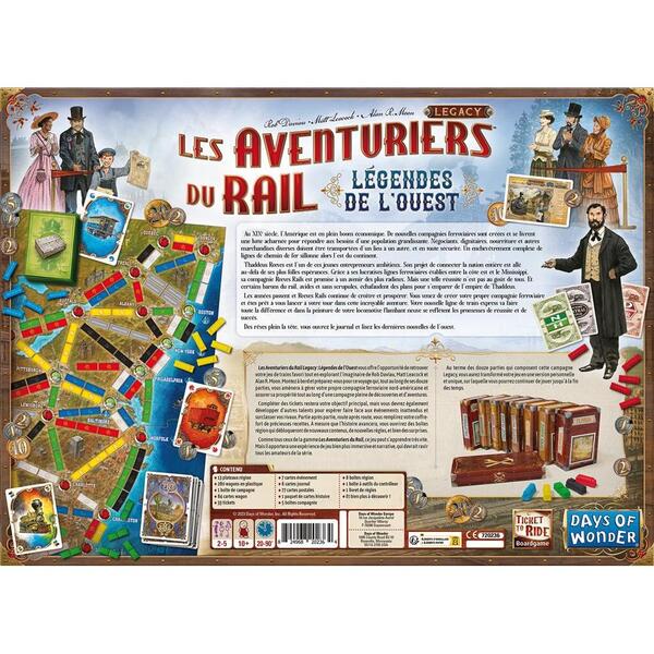 Les Aventuriers du Rail Legacy