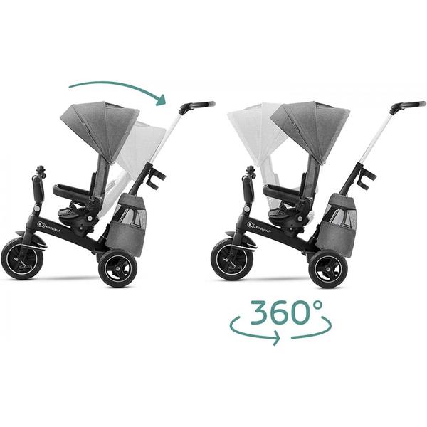 Tricycle Easytwist gris