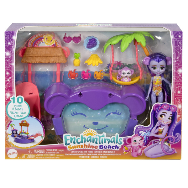 Coffret La Plage des Singes - Enchantimals Sunshine Beach