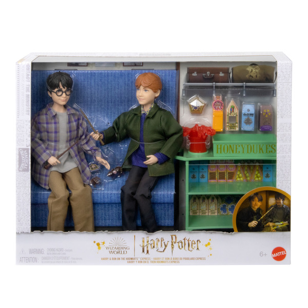 Coffret poupées Ron et Harry Poudlard Express - Harry Potter