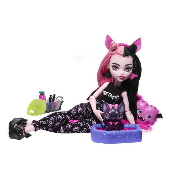 Coffret Poupée Soirée Pyjama Draculaura - Monster High