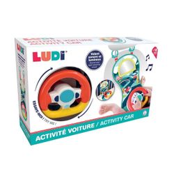 Panneau d'activités en voiture