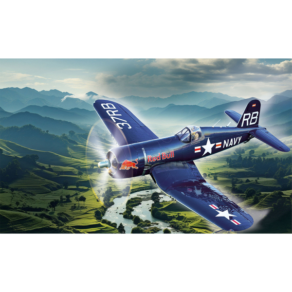 Maquette Flying Bulls F4U-4 Corsair 1/48