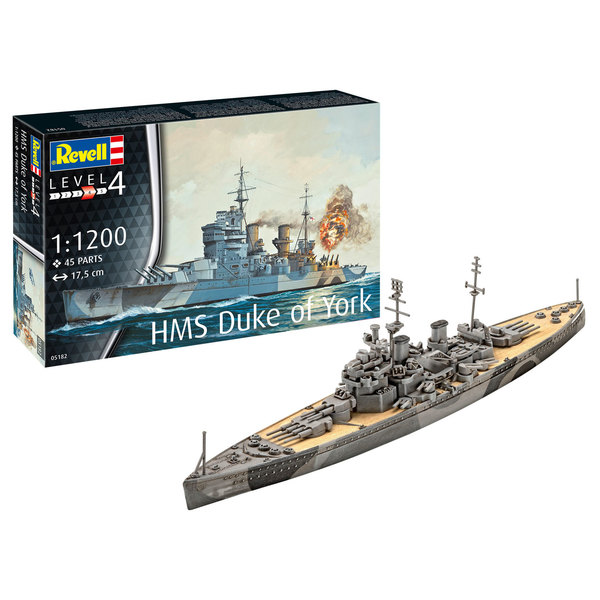 Maquette HMS Duke of York 1/2000