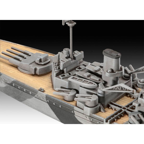 Maquette HMS Duke of York 1/2000