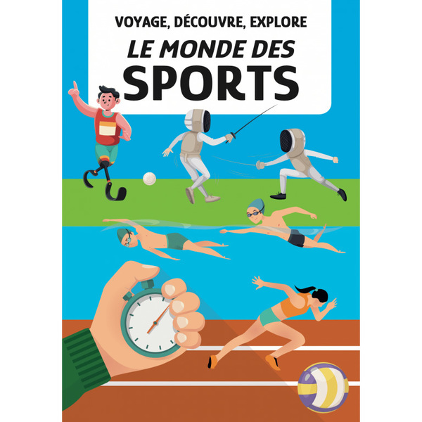 Le monde des sports - Coffret livre et puzzle "Voyage, découvre, explore"