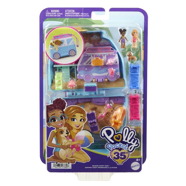 Coffret Chiot à La Plage - Polly Pocket