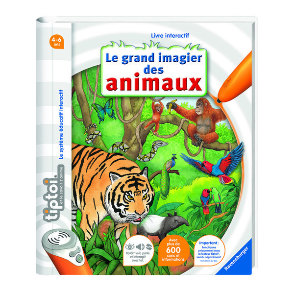 Tiptoi® Mon livre interactif - Le grand imagier des animaux