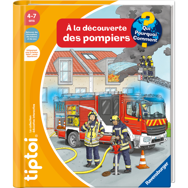 Tiptoi® Mon livre interactif - À la découverte des pompiers