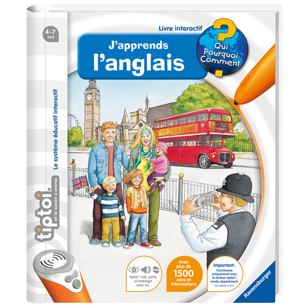 Tiptoi® Mon livre interactif - J apprends l anglais