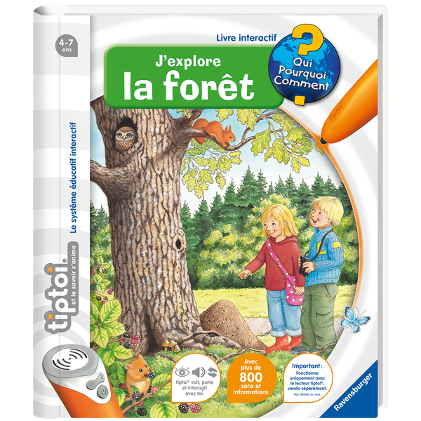 Tiptoi® Mon livre interactif - J explore la forêt