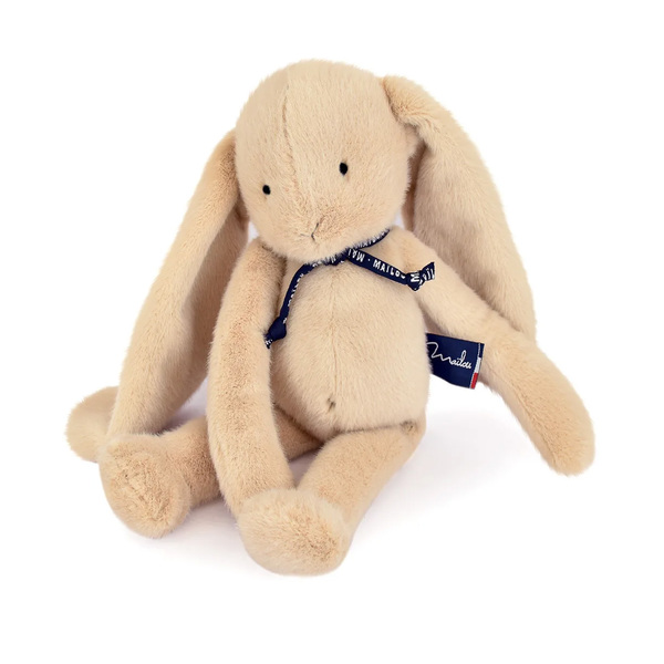 Peluche lapin Méloé beige 37cm