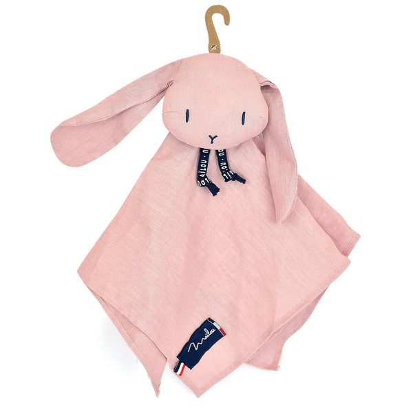 Doudou lapin Perlipopette en lin