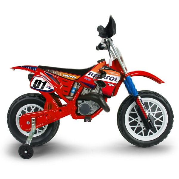 Moto cross électrique avec roulettes Honda 6V