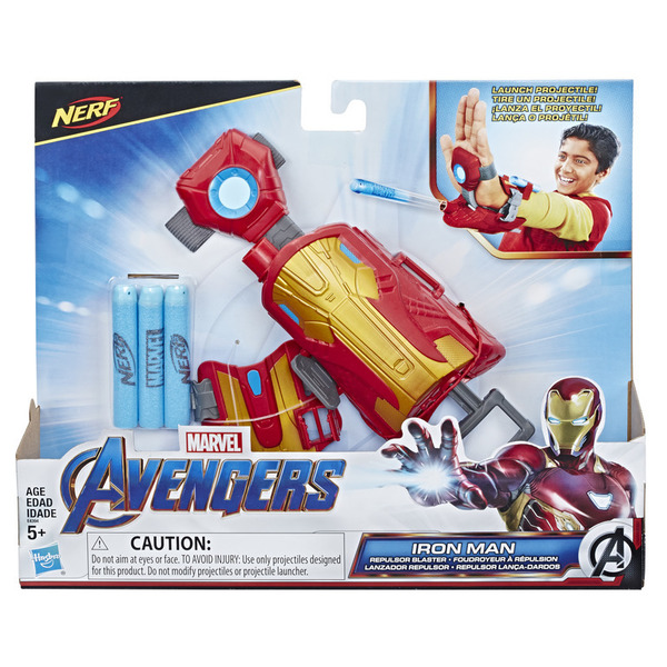 Gant blaster à répulsion Iron Man Marvel Avengers