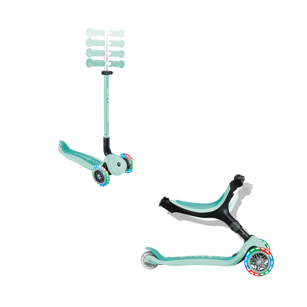 Trottinette Go Up Active Lights menthe