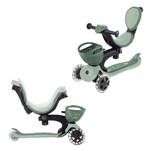 Trottinette évolutive Go-Up Baby 360 light vert sauge