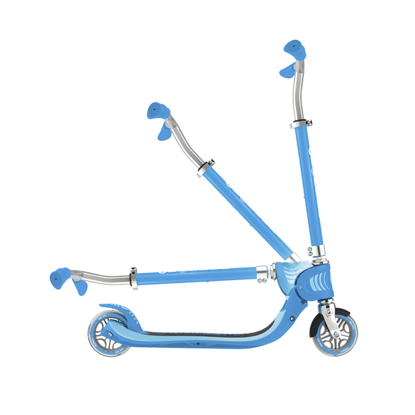 Trottinette pliable Flow 125 V2 bleu