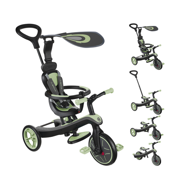 Tricycle évolutif Explorer 4en1 sauge