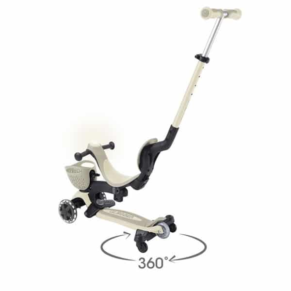 Trottinette évolutive Go-Up Baby 360 light beige