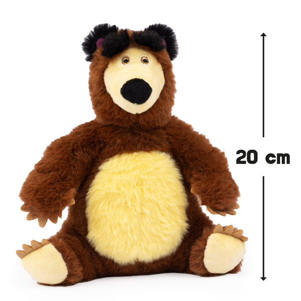 Coffret poupée Masha et peluche Ours Michka 12 et 20cm