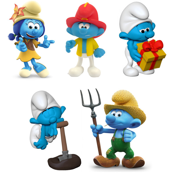Sachet surprise 1 figurine 5.5cm - Les Schtroumpfs