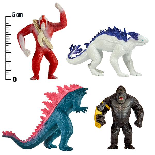 Figurine articulée surprise 5cm - Godzilla x Kong : Le Nouvel Empire