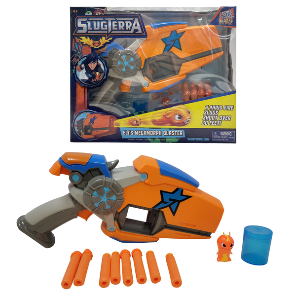 Pistolet et 8 projectiles Rapid Fire - Slugterra